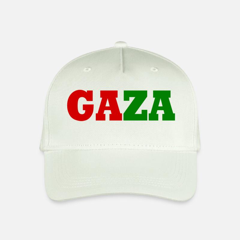Free Gaza - Kinder Bio Basecap - Helles Mintgrün