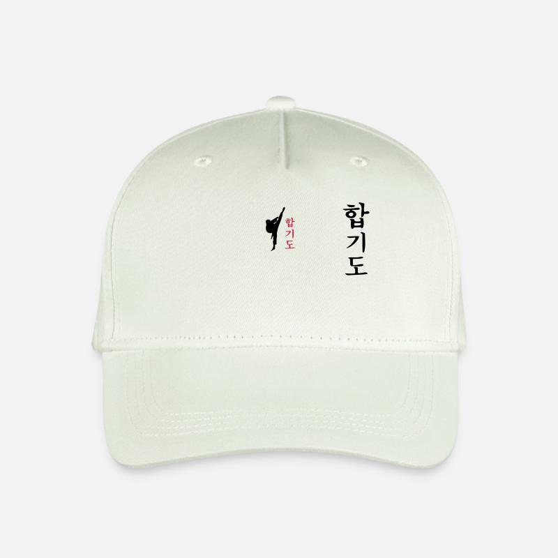 Hapkido Kick - Kinder Bio Basecap - Helles Mintgrün