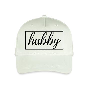 Hubby Matching Engagement Wedding Honeymoon - Organic Kids’ Baseball Cap - light mint green - Front