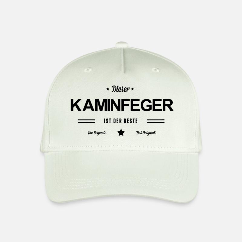 Bester Kaminfeger - Kinder Bio Basecap - Helles Mintgrün