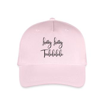 Lustig Lustig Tralalalala - Kinder Bio Basecap - Hellrosa - Vorne