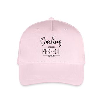 Darling you look perfect tonight - Kinder Bio Basecap - Hellrosa - Vorne