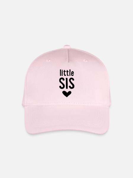 little Sis  - Kinder Bio Basecap - Hellrosa