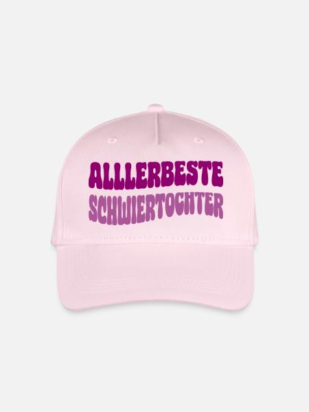 allerbeste schwiegertochter - Kinder Bio Basecap - Hellrosa