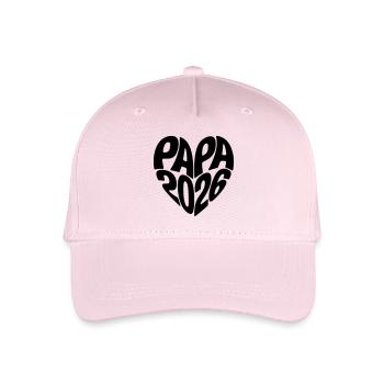 Papa 2026 - Kinder Bio Basecap - Hellrosa - Vorne