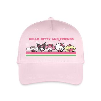 Hello Kitty And Friend Essen Wassermelone - Kinder Bio Basecap - Hellrosa - Vorne