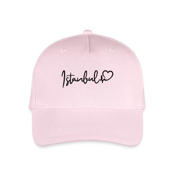 Istanbul Herzschlag - Kinder Bio Basecap - Hellrosa - Vorne