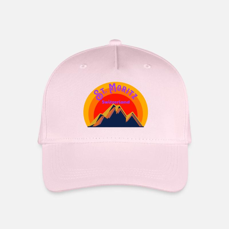 St. Moritz - Kinder Bio Basecap - Hellrosa
