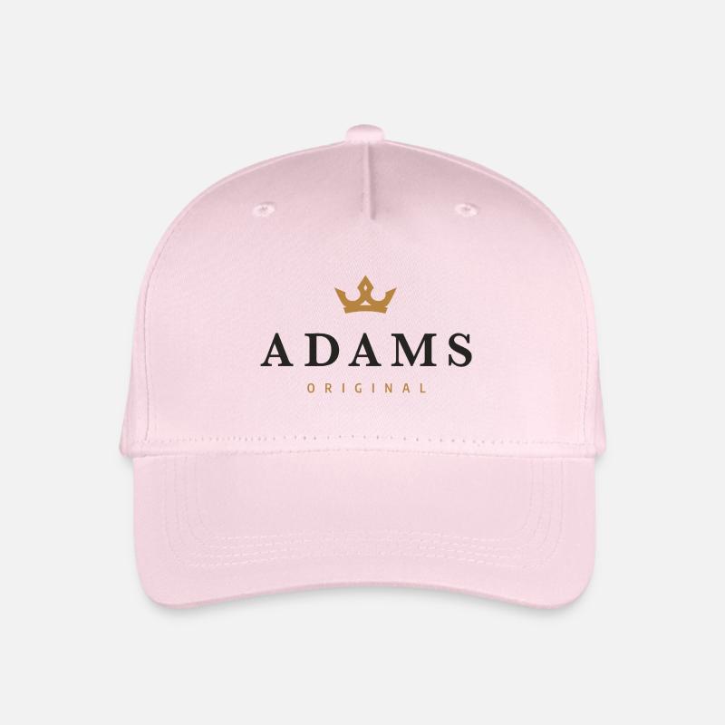 Adams Original Familienlogo - Kinder Bio Basecap - Hellrosa