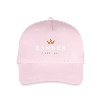 Zander Original Familienlogo - Kinder Bio Basecap - Hellrosa - Vorne