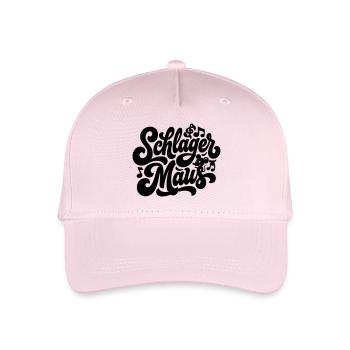 Schlager Maus - Schlagermaus - Schlagermusik - Organic Kids’ Baseball Cap - light pink - Front