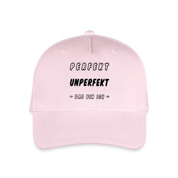 PERFEKT UNPERFEKT - DAS BIN ICH - Kinder Bio Basecap - Hellrosa - Vorne