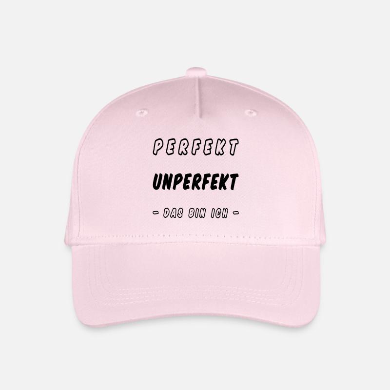 PERFEKT UNPERFEKT - DAS BIN ICH - Kinder Bio Basecap - Hellrosa