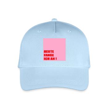 Powerful Motivation Self-Confidence - Organic Kids’ Baseball Cap - light blue - Front