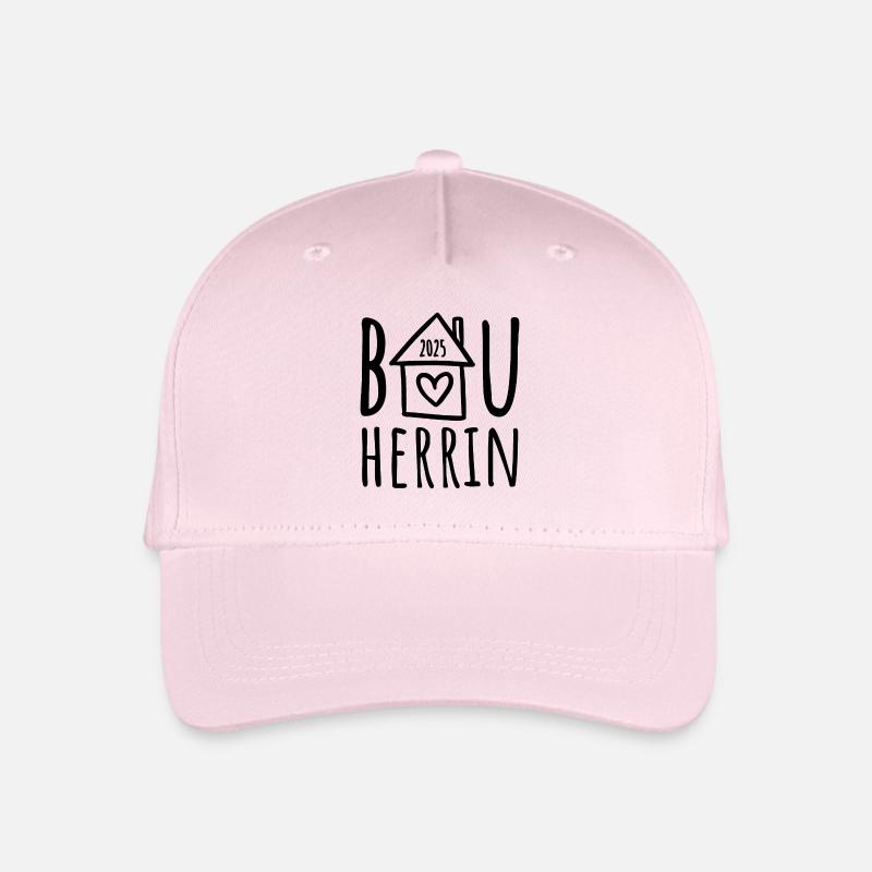 Bauherrin 2025 - Kinder Bio Basecap - Hellrosa
