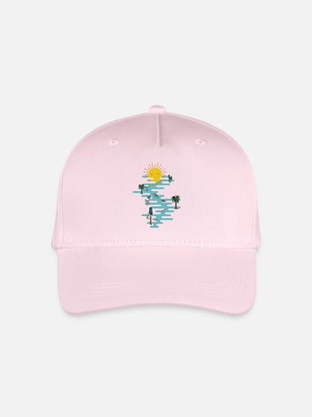Sonne & Meer - Kinder Bio Basecap - Hellrosa