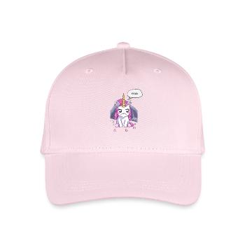 Grummeliges kleines Einhorn - Kinder Bio Basecap - Hellrosa - Vorne