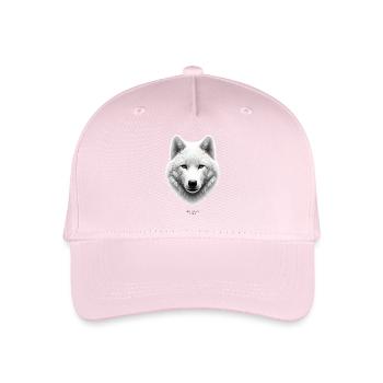 Spirit of the Wolf - Kinder Bio Basecap - Hellrosa - Vorne