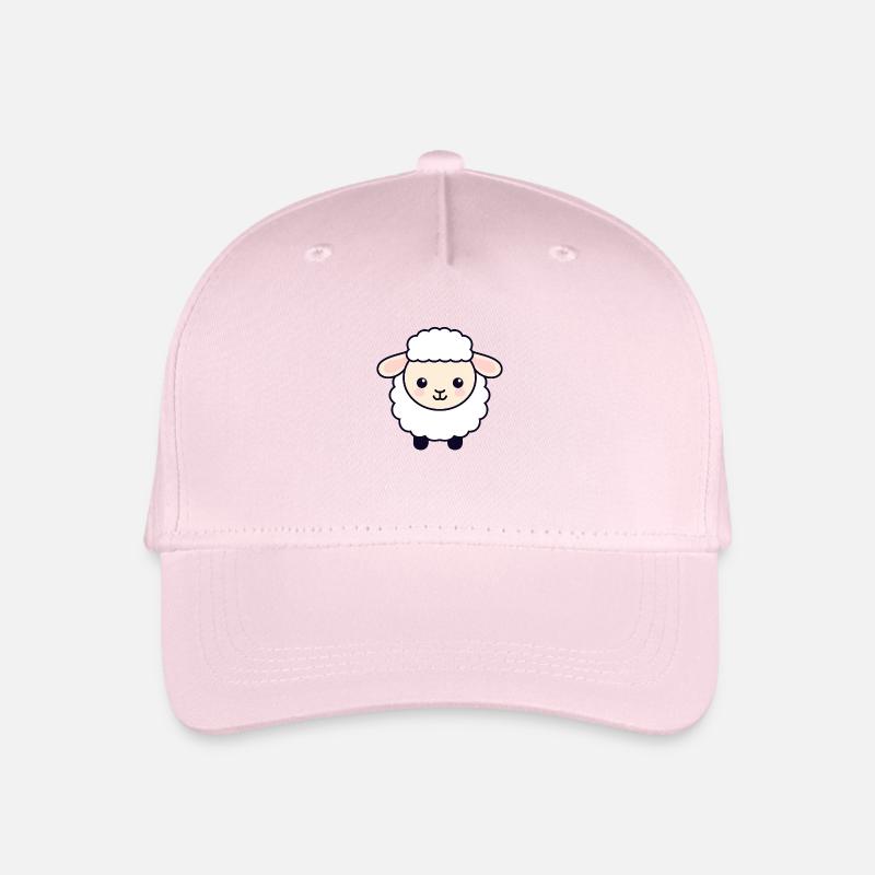 Schaf - Kinder Bio Basecap - Hellrosa