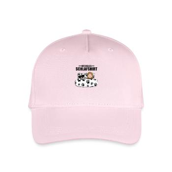 Offizielles Schlafshirt - Hund - Frauchen - Hunde - Kinder Bio Basecap - Hellrosa - Vorne