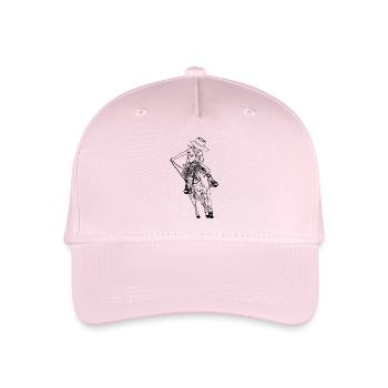 Western Girl - Organic Kids’ Baseball Cap - light pink - Front