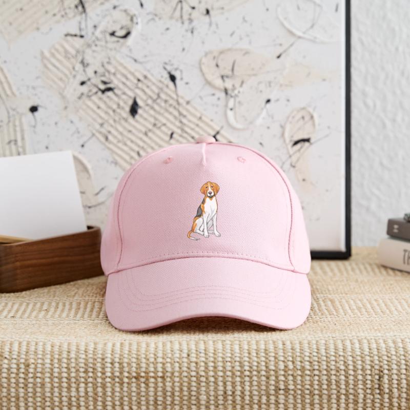 Sitting foxhound Organic Kids’ Baseball Cap
