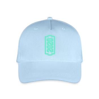 Geboren 2020 - Kinder Bio Basecap - Hellblau - Vorne