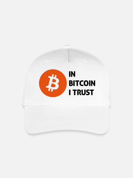 bitcoin - Kinder Bio Basecap - Weiß