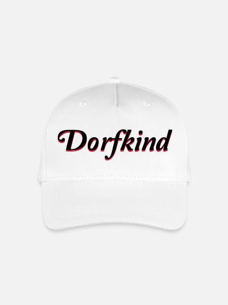 dorfkind - Kinder Bio Basecap - Weiß