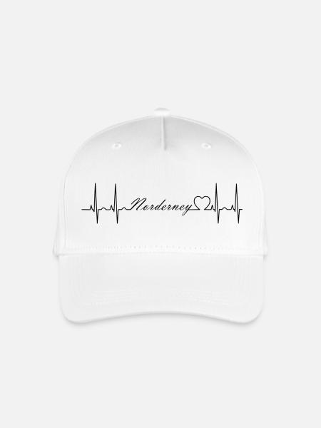 Norderney - Kinder Bio Basecap - Weiß