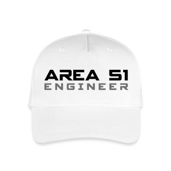 AERA 51 INGENIEUR - Kinder Bio Basecap - Weiß - Vorne