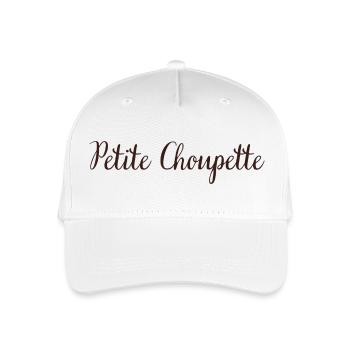Kleine Choupette - Kinder Bio Basecap - Weiß - Vorne