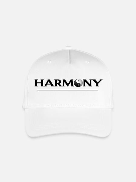 Harmony - Kinder Bio Basecap - Weiß