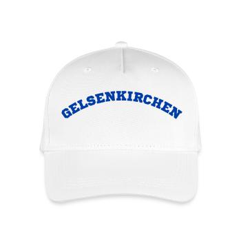 Gelsenkirchen - Kinder Bio Basecap - Weiß - Vorne