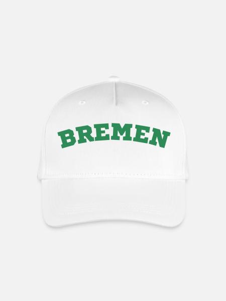 Bremen - Kinder Bio Basecap - Weiß