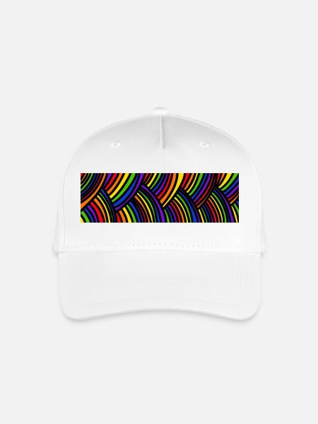 Rainbows - Kinder Bio Basecap - Weiß