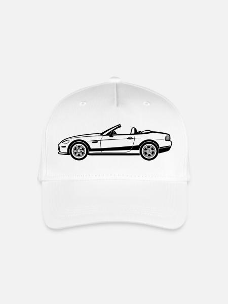 Cabriolet - Kinder Bio Basecap - Weiß