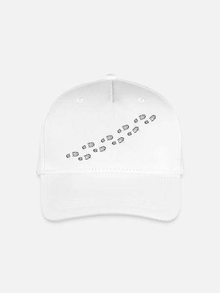 Footprints - Kinder Bio Basecap - Weiß