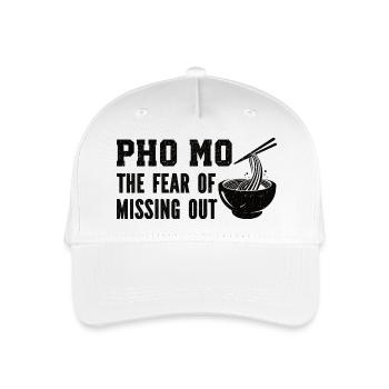 Lustige Pho Vietnamesische Suppe Pho - Kinder Bio Basecap - Weiß - Vorne