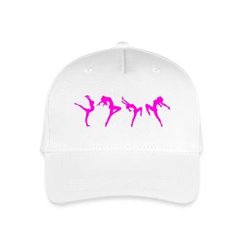 Tänzerin dancing - Kinder Bio Basecap - Weiß - Vorne