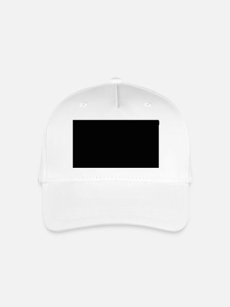 schwarz - Kinder Bio Basecap - Weiß