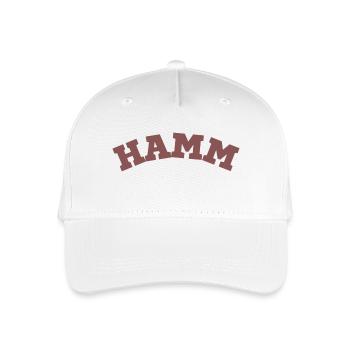 Hamm - Kinder Bio Basecap - Weiß - Vorne