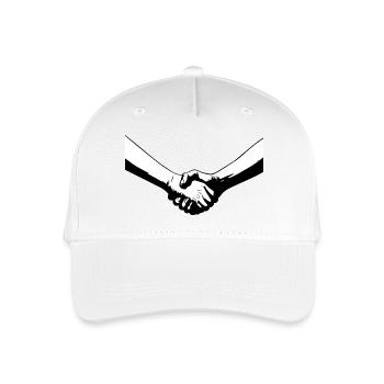 Solidarität - Kinder Bio Basecap - Weiß - Vorne