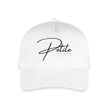 Kleine Choupette - Kinder Bio Basecap - Weiß - Vorne