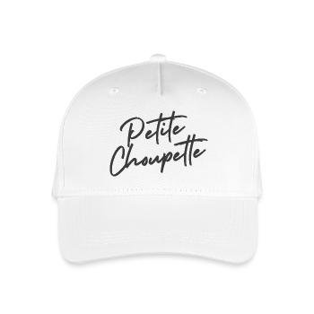 Kleine Choupette - Kinder Bio Basecap - Weiß - Vorne