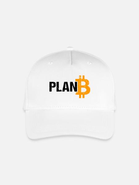 Plan B Bitcoin Krypowährung - Kinder Bio Basecap - Weiß