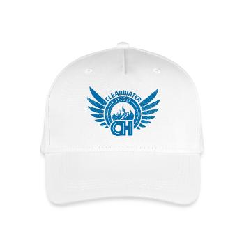 Woodwalkers Film Clearwater High Emblem  - Kinder Bio Basecap - Weiß - Vorne