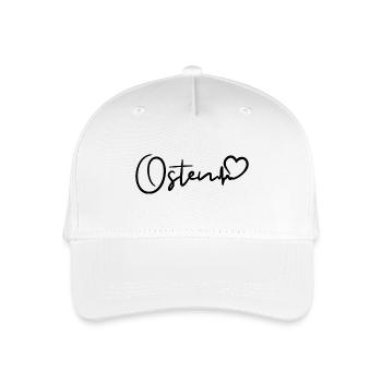 Osten Herzschlag - Kinder Bio Basecap - Weiß - Vorne