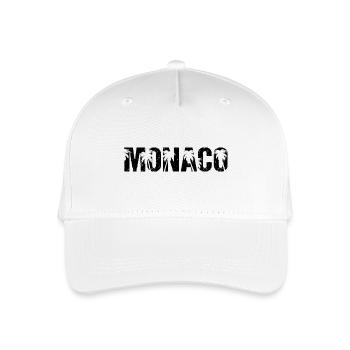 Monaco Palmen - Kinder Bio Basecap - Weiß - Vorne