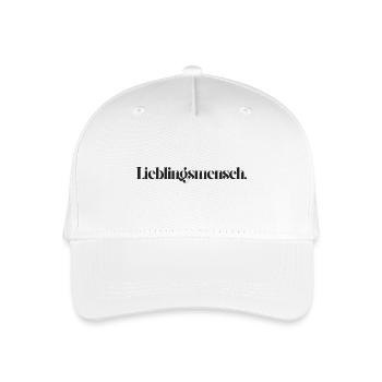 Lieblingsmensch - Kinder Bio Basecap - Weiß - Vorne